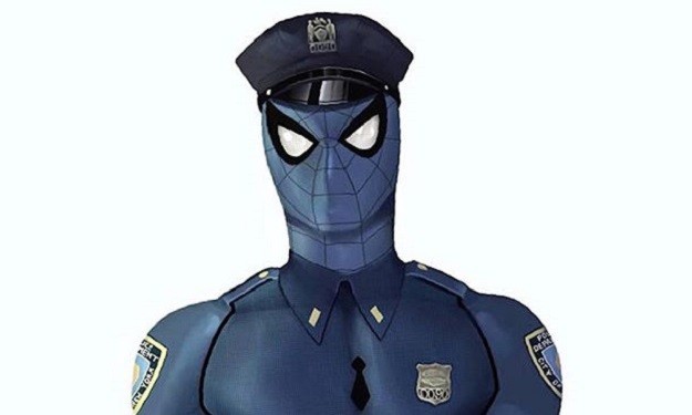 Spider-cop mervel's spider man