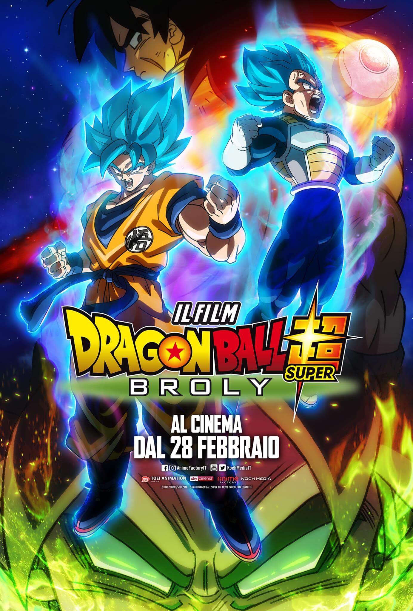 Poster Dragon Ball Super Broly