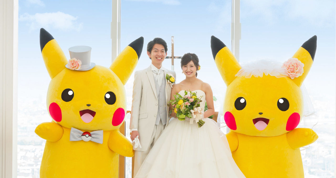 Inviti per matrimonio a tema Pokemon