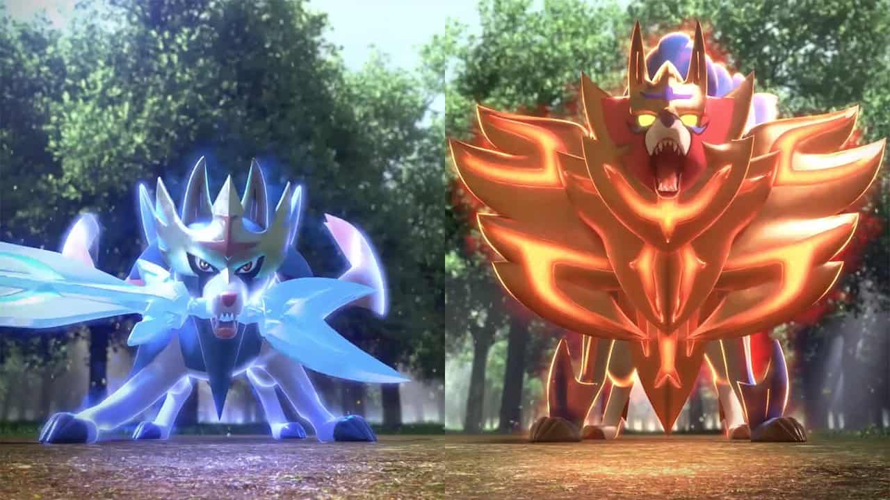 pokemon leggendari spada e scudo