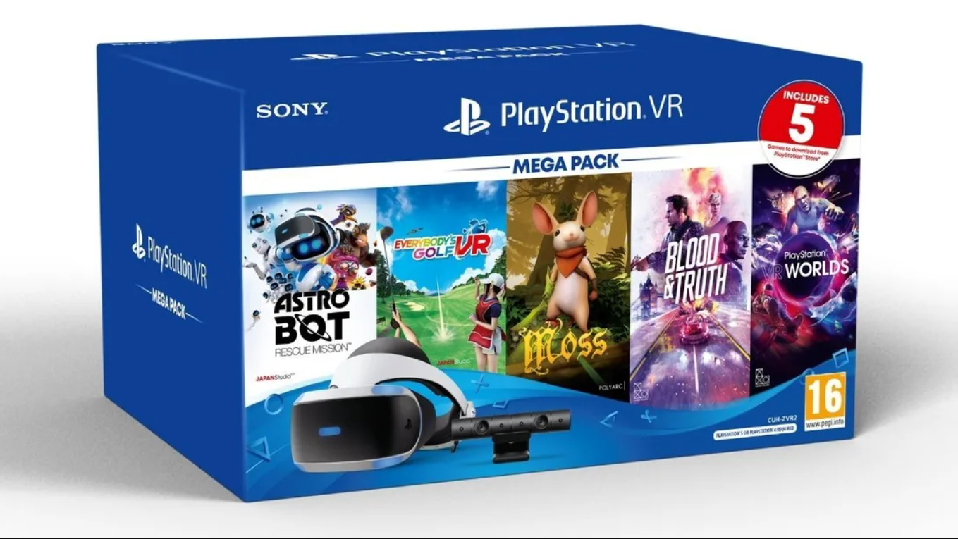 Sony presenta il suo Mega Pack PS VR con tutto ciò che contiene