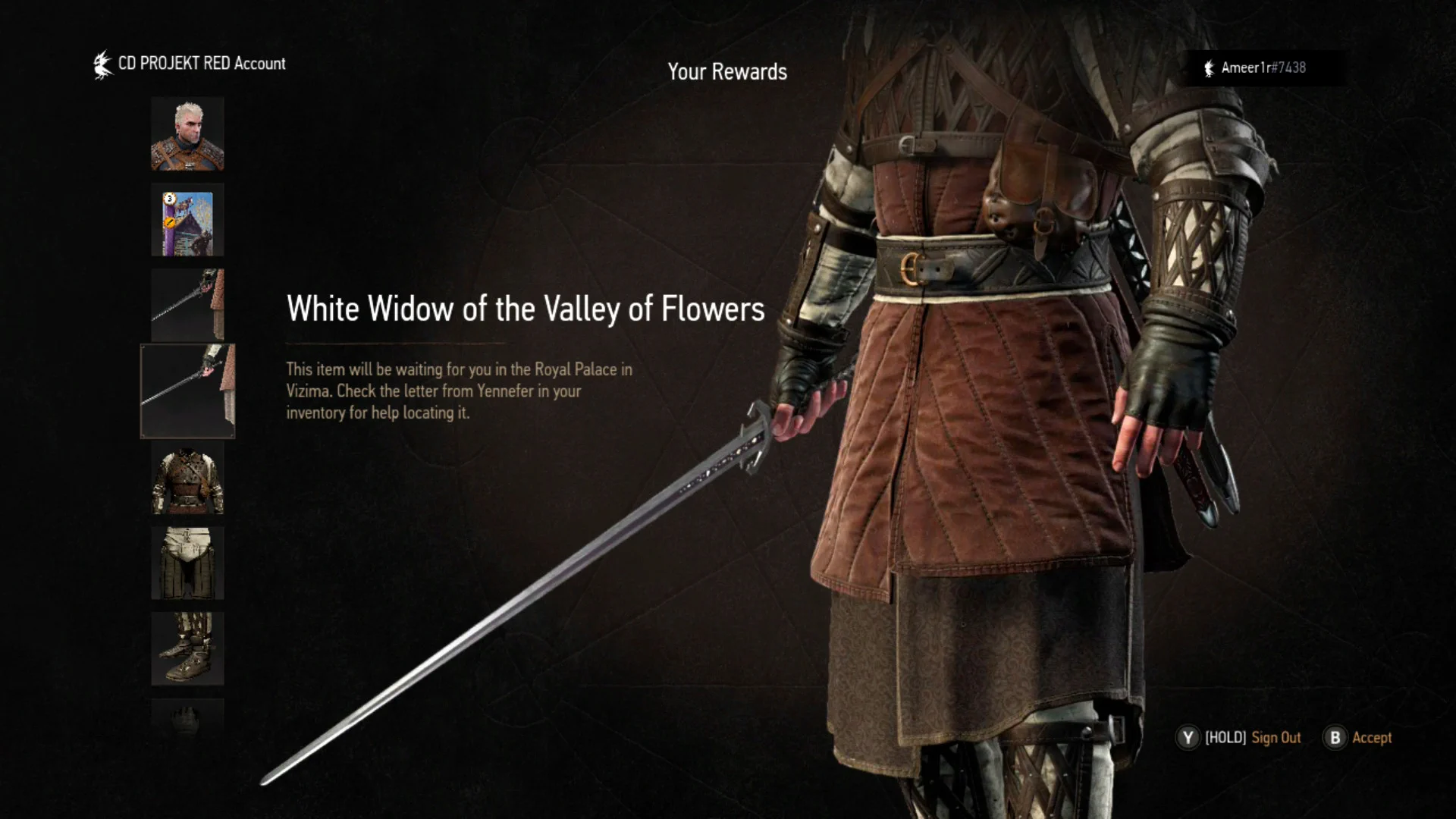 the witcher 3 remastered armatura