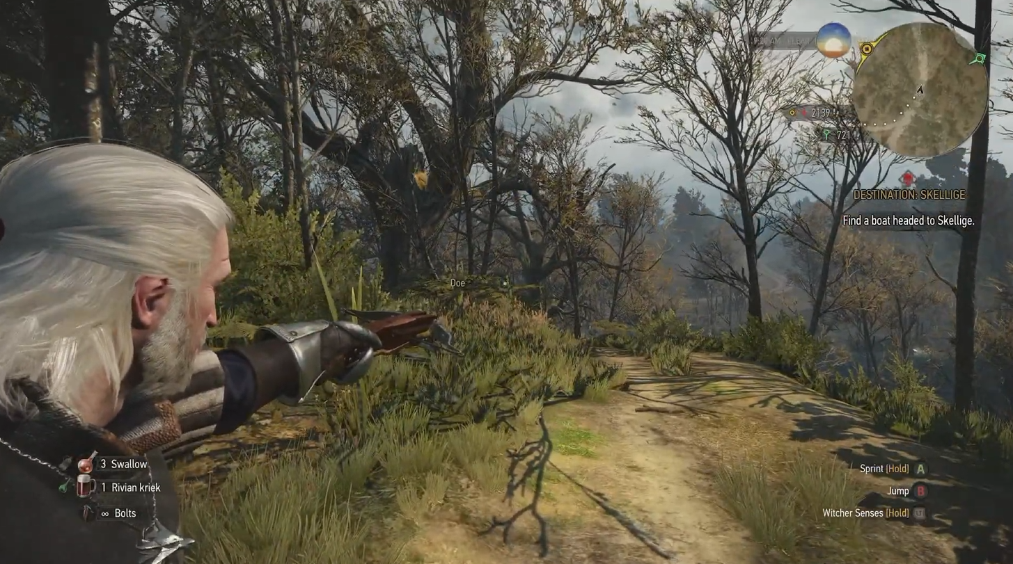 balestra the witcher 3 remastered